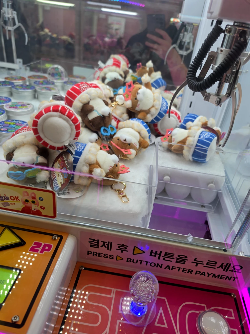 인형뽑기# 사용자 등록 사진