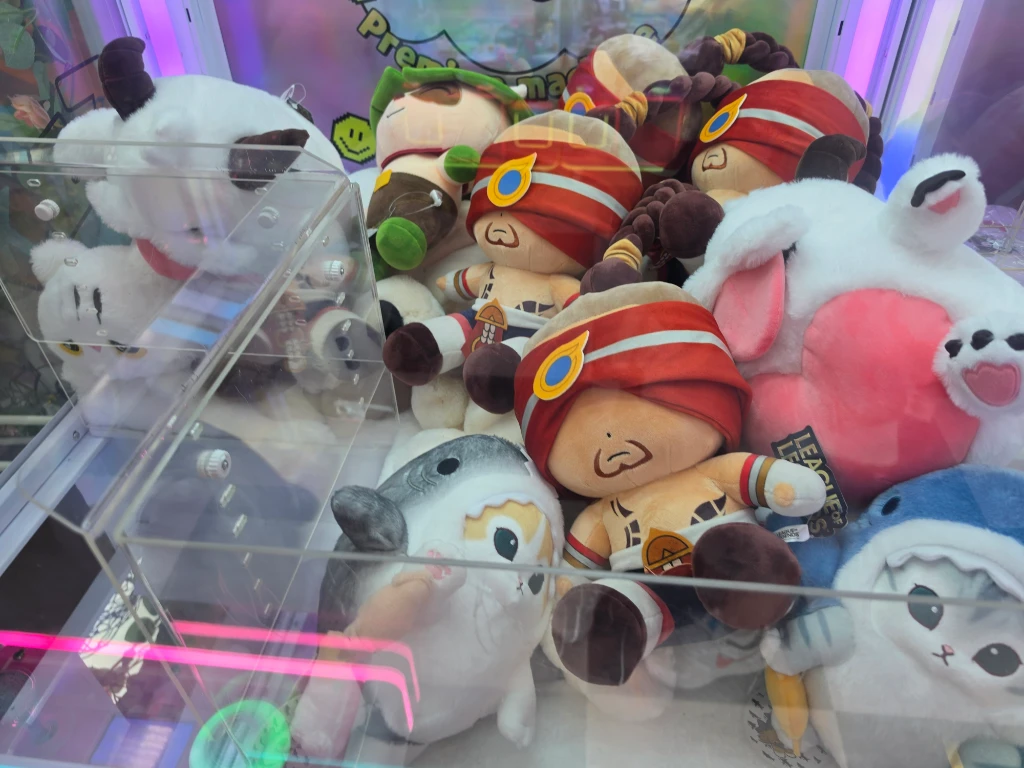행운뽑기 매장 사진